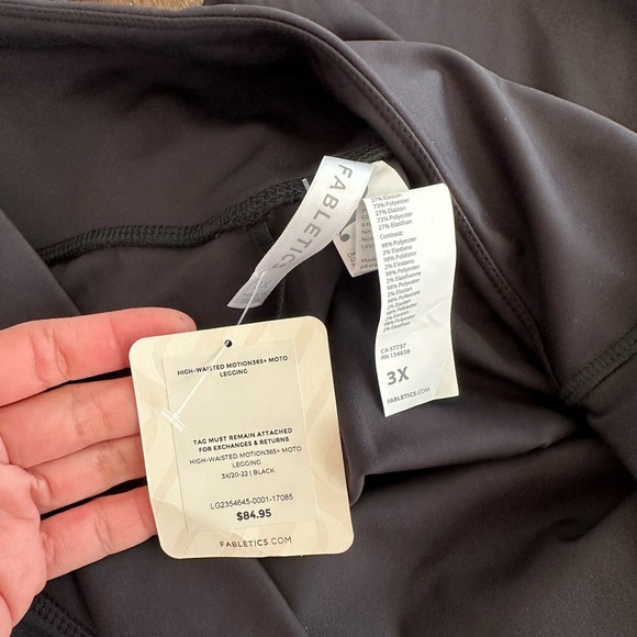 NWT Fabletics Moto leggings - Picture 6 of 10